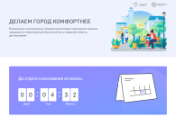 Голосование за новые объекты благоустройства в регионе стартует 21 апреля