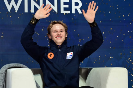 Внук новосибирца Валерия Малинина стал главной сенсацией Олимпиады-2026