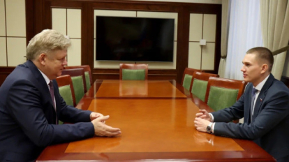 Полпред Серышев встретился с Героем России Захаровым