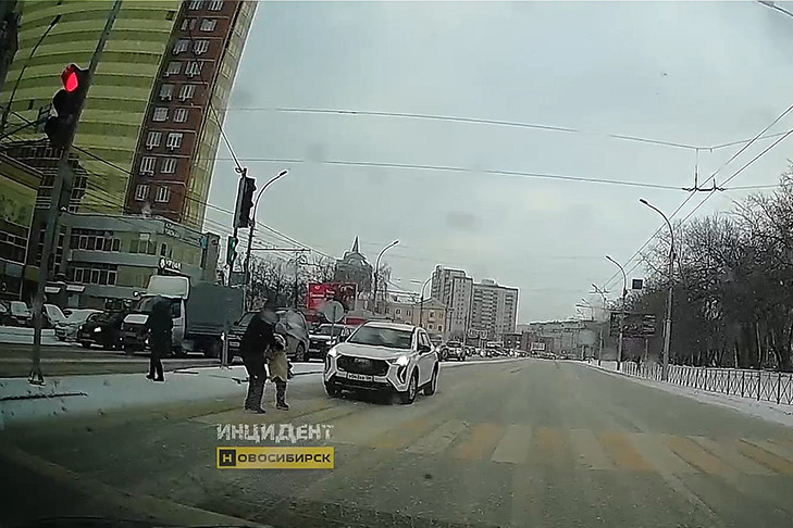 В Новосибирске задержан сбивший девочку на «зебре» водитель без прав