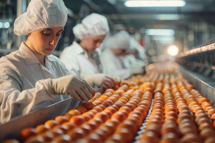 В Новосибирской области число предложений о подработке в пищевой промышленности выросло на 40% за год, в легкой промышленности — на 11%