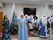 Весело и дружно проводили юбилейный год особенные люди в Линево