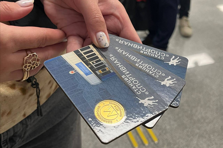 Перекупщики выставили на продажу коллекционные жетоны Новосибирского метро