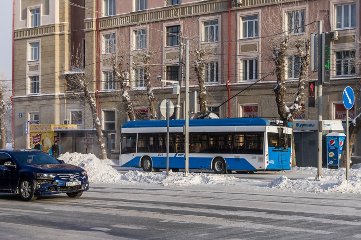 Троллейбус №5 удлинят до «Стрижей» с 1 марта в Новосибирске