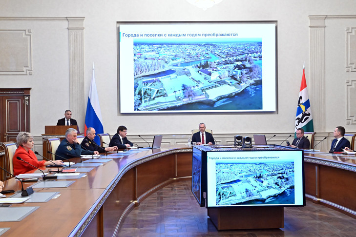 Андрей Травников поставил задачу по качественному содержанию благоустроенных территорий