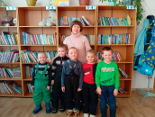 Александроневские малыши посетили библиотеку