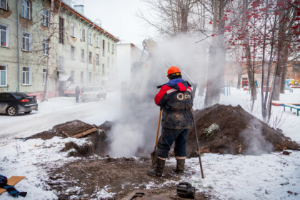 Без отопления осталось 20 жилых домов на улице Лежена в Новосибирске