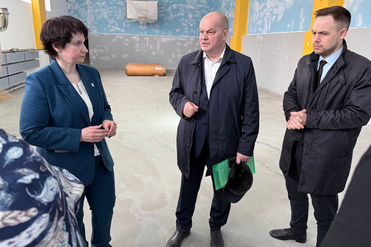 В Новосибирске по нацпроекту отремонтировали школу №84, бывшую военным госпиталем