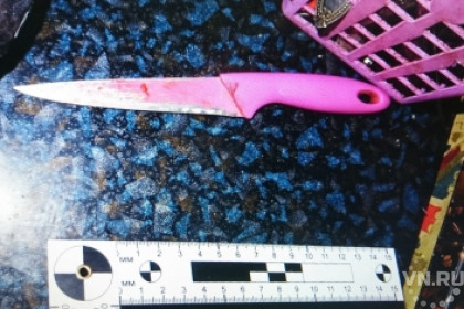 Сибирячка убила мужа розовым ножом на глазах соседей
