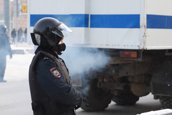 Правоохранительные органы призвали новосибирцев воздержаться от участия в несанкционированных акциях