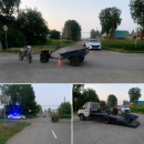 В Новосибирской области произошло ДТП с участием юного питбайкера и мотоблока