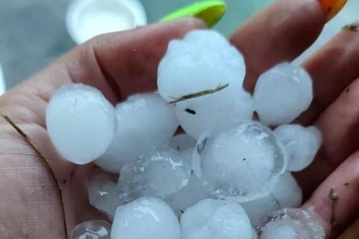 Синоптики объяснили природу крупного града 20 мм в Новосибирской области