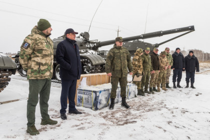 Шиловской бригаде танкистов на СВО передали оборудование для ремонта техники