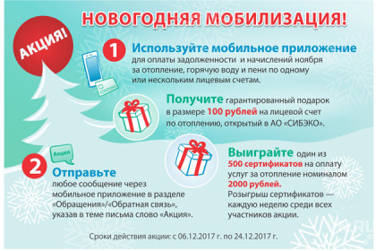 АО «СИБЭКО» объявило о новогодней мобилизации