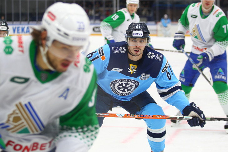 ХК «Сибирь» обыграл последнюю команду «Востока», проигрывая 0:2