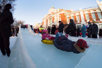 Ледовый городок-2016 на площади Ленина откроют 23 декабря