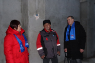 Глава Куйбышевского района Олег Караваев проконтролировал ход капремонта детсада