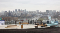 На левом берегу Новосибирска открыли новую смотровую площадку