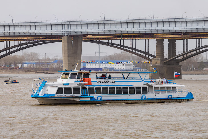 Названа дата начала навигации-2025 по реке Обь в Новосибирске