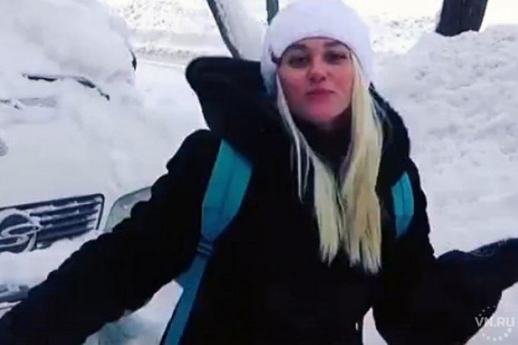 Сибирячка в -33 ответила землякам в жарких странах зажигательным клипом 