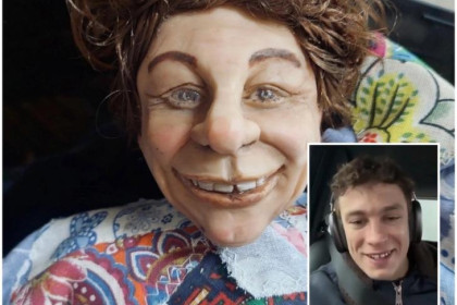 Кукольный двойник Никиты Кологривого появился в Оби под Новосибирском