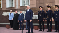 Аллею и обновлённый Мемориал памяти сотрудников МВД открыли в Новосибирске