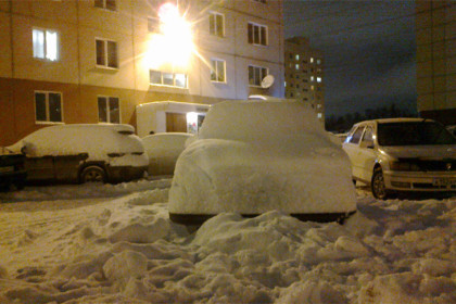 В октябре в Новосибирске ожидается шестидневный снегопад