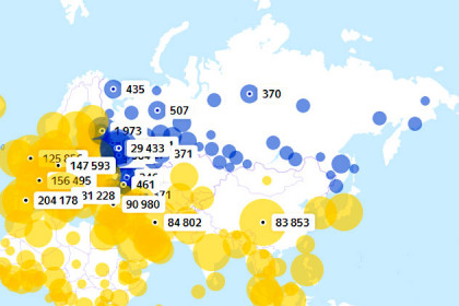 Карта коронавируса 22 апреля: новая статистика заболевших в России