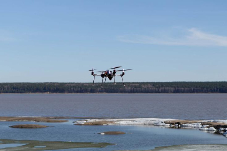 Дрон-доставщик разработали ученые в Новосибирске