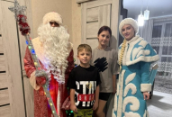 Ветераны Ассоциации СВО Бердска поздравили с Новым годом детей своих братишек