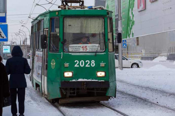Всего пять трамваев модернизирует мэрия Новосибирска в 2022 году