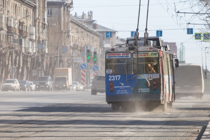 Расписание троллейбусов № 4, 7 и 24 изменят в Новосибирске 12 и 13 августа