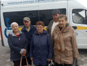 Мобильной бригадой доставлено больше ста человек для прохождения диспансеризации в ЦРБ