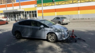 В Новосибирске автомобиль сбил ребёнка на велосипеде