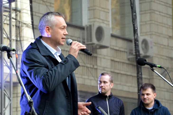 Андрей Травников посетил Маевку-2018