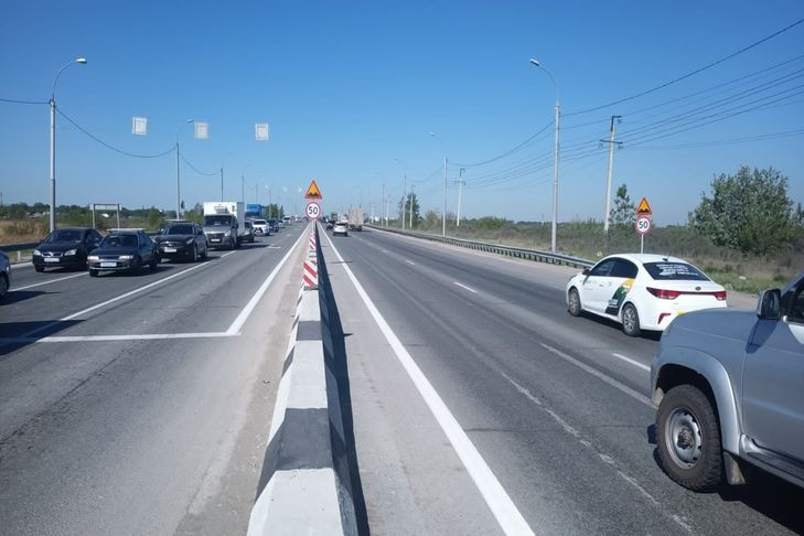 Ремонт участка трассы до аэропорта Толмачево закончат в октябре 2022 года