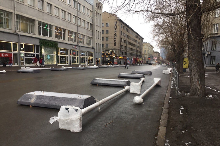 Досрочное перекрытие улицы Ленина объяснили в мэрии Новосибирска