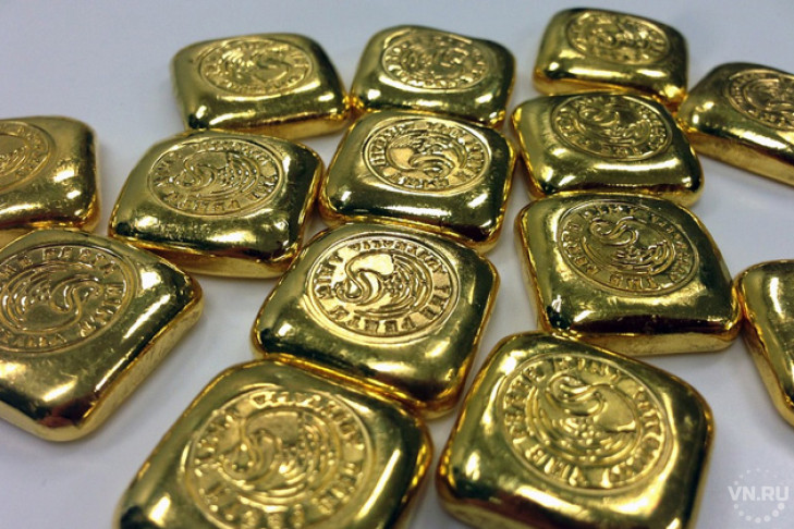 11 слитков золота тайно хранил в ООО новосибирец