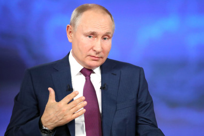 На прямую линию с Путиным 14 декабря 2023 года поступило 1,5 млн обращений