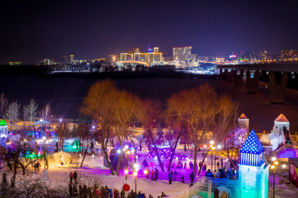 «Путь к Оби»: названа тематика ледового городка на набережной Новосибирска