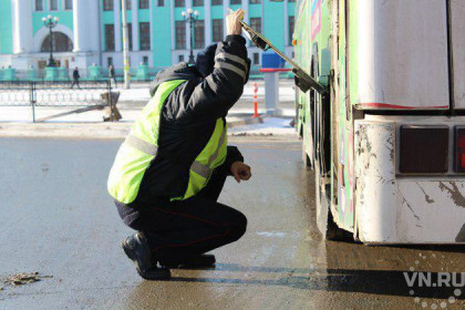 ГИБДД заставила водителей автобусов соблюдать все правила