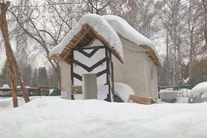 Дома из соломы строят новосибирские изобретатели