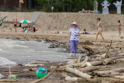 В Новосибирске река Обь резко мелеет — штормовое предупреждение