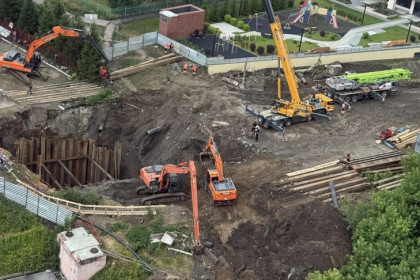 Сроки ремонта коллектора на месте «провала в ад» назвали в мэрии Новосибирска