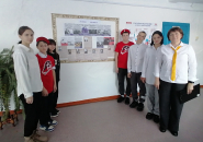 В Крещенской школе появилась «Стена памяти»