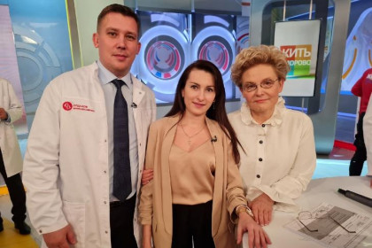 Хирург из НИИТО снялся в передаче «Жить здорово» на Первом канале