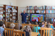 Маленькие гости Убинской детской библиотеки узнали о важности пожарной безопасности