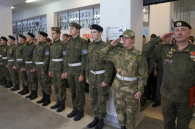 Курсанты ВПК Бердского политеха имени Героя России Алмаза Сафина приняли присягу