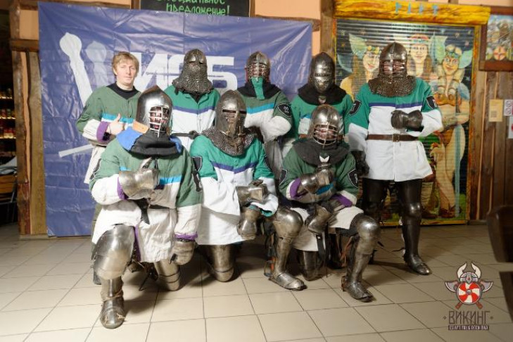 Рыцари из Новосибирска заняли весь пьедестал почета на турнире «Железный кулак 2022»