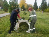 В Куйбышеве состоялся общегородской субботник